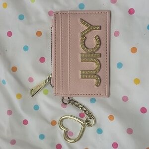 Juicy Couture Card Holder With Coin Purse